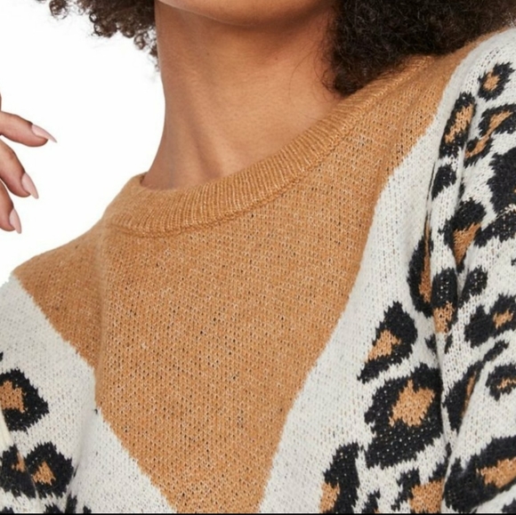 Vero Moda Leopard Print Sweater - Picture 2 of 10